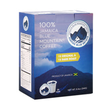 Load image into Gallery viewer, Mamre Blue-100% Jamaica Blue Mountain Coffee Pods-24 Count