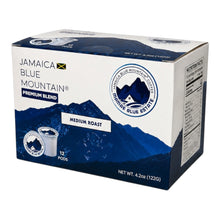 Load image into Gallery viewer, Jamaica Bue Mountain Premium Blend Coffee Pods - Medium Roast - 12 Count
