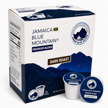 Load image into Gallery viewer, Jamaica Blue Mountain Premium Blend Pods – Dark Roast – 24 Count
