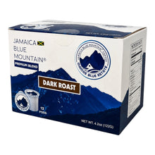 Load image into Gallery viewer, Jamaica Blue Mountain Premium Blend Pods – Dark Roast – 12 Count
