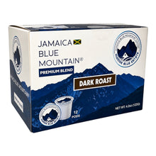 Load image into Gallery viewer, Jamaica Blue Mountain Premium Blend Pods – Dark Roast – 12 Count
