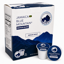 Load image into Gallery viewer, Jamaica Blue Mountain Premium Blend Pods – Medium Roast – 24 Count
