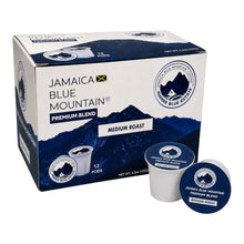 Load image into Gallery viewer, Jamaica Bue Mountain Premium Blend Coffee Pods - Medium Roast - 12 Count
